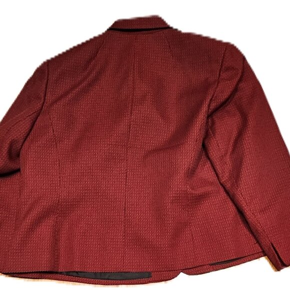 24W Red/black Suit Bazer long sleeve - Picture 2 of 2